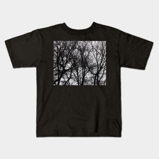 Black branches. Kids T-Shirt